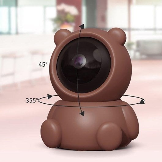 Cámara IP Dam Electronics FullHD Visión Nocturna Interior Movimiento Audio Bidireccional Alarma