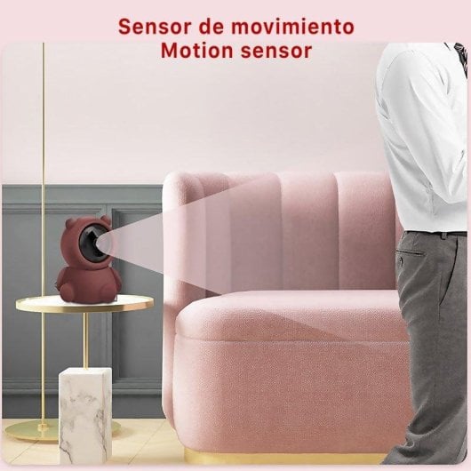 Cámara IP Dam Electronics FullHD Visión Nocturna Interior Movimiento Audio Bidireccional Alarma