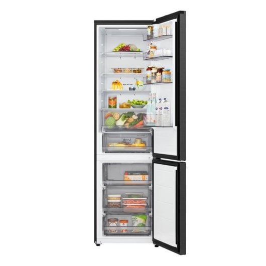 Frigorífico Combi LG GBBSJ2CCEP Total No Frost 203cm 375L C Preto WiFi