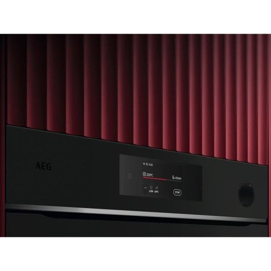 Horno électrique AEG Series 7000 TR7PB731ST 72 L Noir avec SteamCrisp et pyrolise