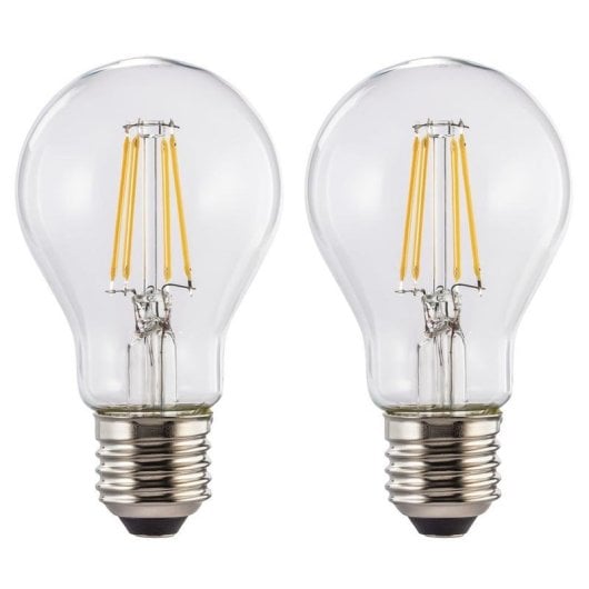 Hama 00112903 LED Lampe E27 6,5 W 806 lm Warmweiß 2er Pack