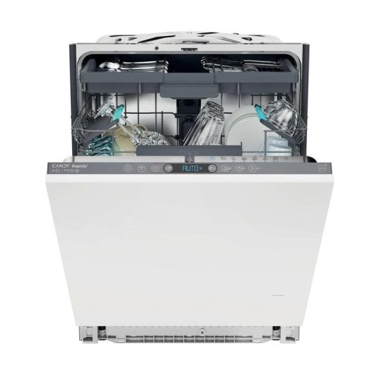 Lavavajillas Candy RapidÓ CI 4B4F1A 14 Servicios B Wi-Fi y Programación Diferida