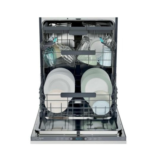 Lavavajillas Candy RapidÓ CI 4B4F1A 14 Servicios B Wi-Fi y Programación Diferida