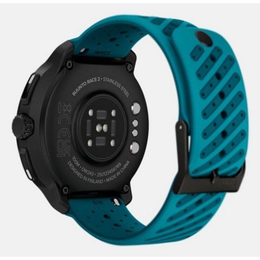 Suunto Race 2 Bluetooth GPS 49mm AMOLED Azul Correa Silicona Grande Resistencia Agua SpO2 Pulsómetro