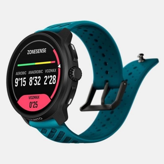 Suunto Race 2 Bluetooth GPS 49mm AMOLED Azul Correa Silicona Grande Resistencia Agua SpO2 Pulsómetro