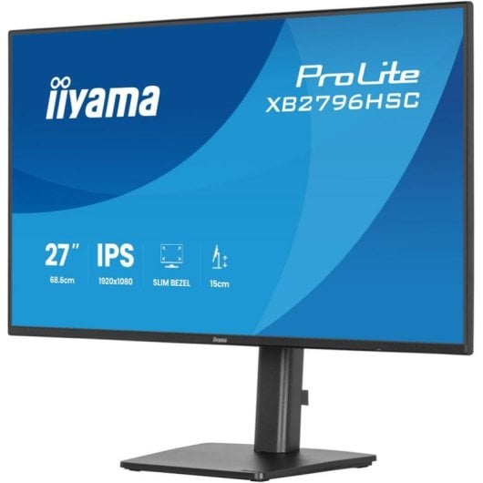 Monitor iiyama ProLite XB2796HSC-B1 27" FullHD 144Hz IPS 3ms Lautsprecher Höhenverstellbar