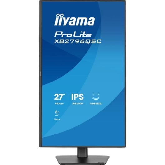 Monitor iiyama ProLite XB2796QSC-B1 27" Quad HD 75Hz IPS USB Hub 4 ms Altoparlanti