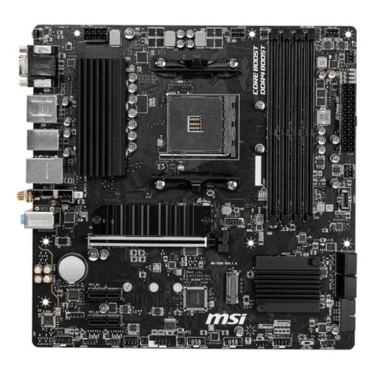 Carte mère MSI B550M PRO-VDH WIFI B550 Socket AM4 DDR4 Micro-ATX WiFi RAID RGB