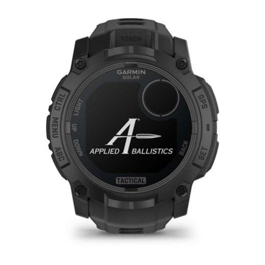 Garmin Instinct GPS AMOLED 45mm Schwarz Unisex SpO2 Pulsmesser Schlaftracker Wasserdicht 10ATM