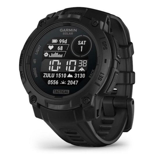 Garmin Instinct GPS Bluetooth 45mm AMOLED Negro Unisex Pulsómetro SpO2 Resistente Agua 10ATM