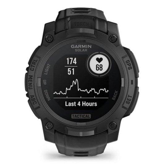 Garmin Instinct GPS Bluetooth 45mm AMOLED Negro Unisex Pulsómetro SpO2 Resistente Agua 10ATM