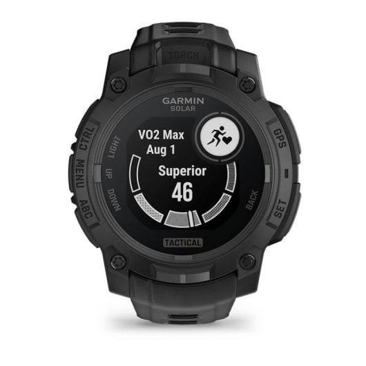 Garmin Instinct GPS Bluetooth 45mm AMOLED Negro Unisex Pulsómetro SpO2 Resistente Agua 10ATM