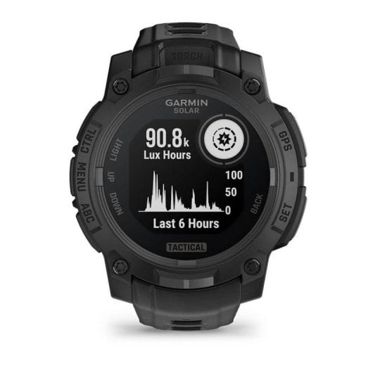 Garmin Instinct GPS Bluetooth 45mm AMOLED Negro Unisex Pulsómetro SpO2 Resistente Agua 10ATM