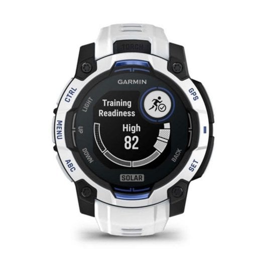 Garmin Instinct GPS 45mm AMOLED Blu Bianco Unisex Cardiofrequenzimetro SpO2 Always-on 10ATM