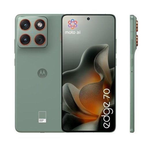 Motorola Edge 70 12GB 512GB 6.7" AMOLED 5G Dual SIM TurboPower 68 IP68 NFC Android 16 Grün