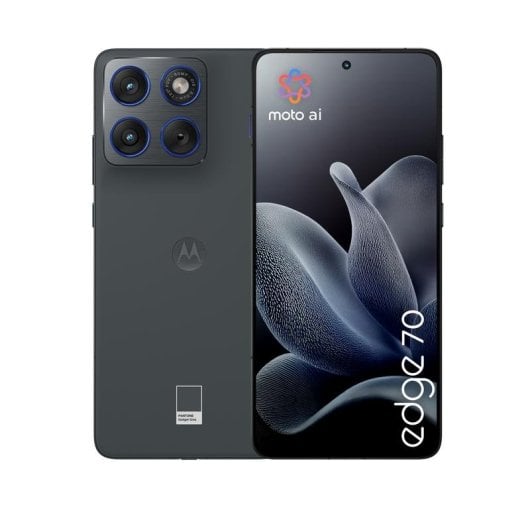 Motorola Edge 70 12GB 512GB 6.7" AMOLED 5G Dual SIM Kamera 50MP IP68 TurboPower Android 16 Grau