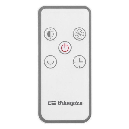 Ventilador de torre Orbegozo TWM 0960 60W 3 velocidades LED Blanco