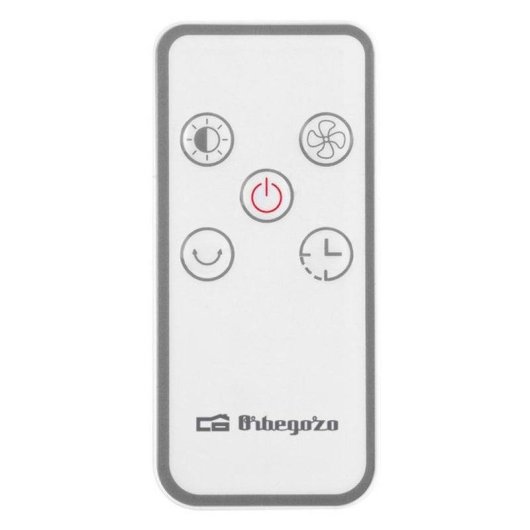 Ventilador de torre Orbegozo TWM 0960 60W 3 velocidades LED Blanco