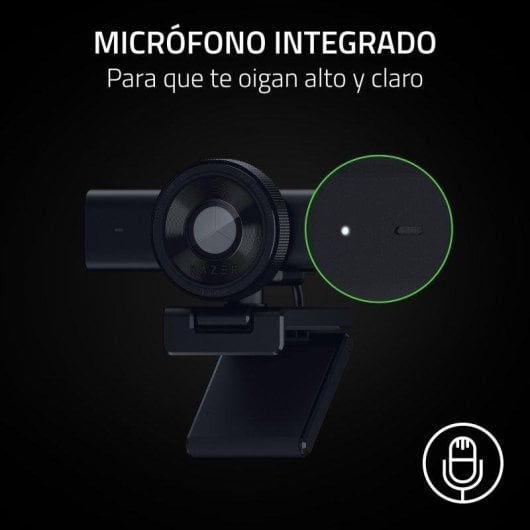 Razer Kiyo V2 X Webcam Quad HD 3,7 MP 60 FPS Autofocus Noir
