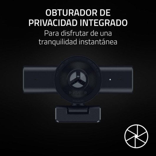 Razer Kiyo V2 X Webcam Quad HD 3,7 MP 60 FPS Autofocus Noir