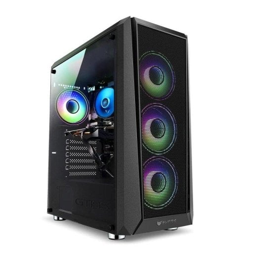 PC Racing RedSec AMD Ryzen 5 7500F 16GB 1TB SSD RTX 5050 Windows 11 Wi-Fi