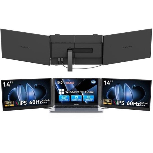 Portátil Huidun HiBook 6 15,6" Intel Twin Lake N150 16GB Ecrã IPS FHD+ 256GB SSD Windows 11