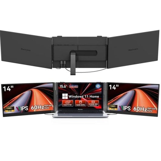 Notebook Huidun HiBook 6 15.6" Intel Twin Lake N150 16GB 512GB SSD Grafikkarte integriert Windows 11