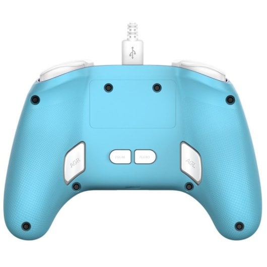 Manette filaire PowerA Advantage pour Nintendo Switch 2, Bleu Royaume Champignon
