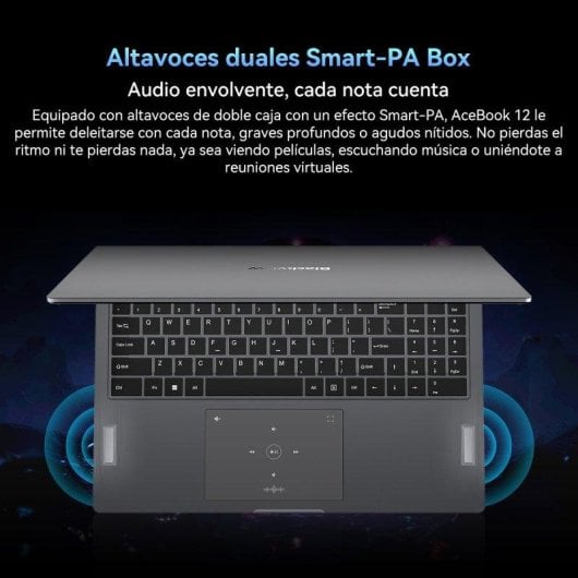 Portátil Blackview AceBook 12 16" Intel Core i5-1030NG7 16GB 512GB SSD Iris Plus Graphics Windows 11 Pro
