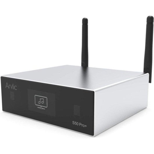 Arylic S50 Pro Plus Receptor Estéreo HiFi DAC ESS9023 Bluetooth 5.0 WiFi AirPlay Spotify RCA