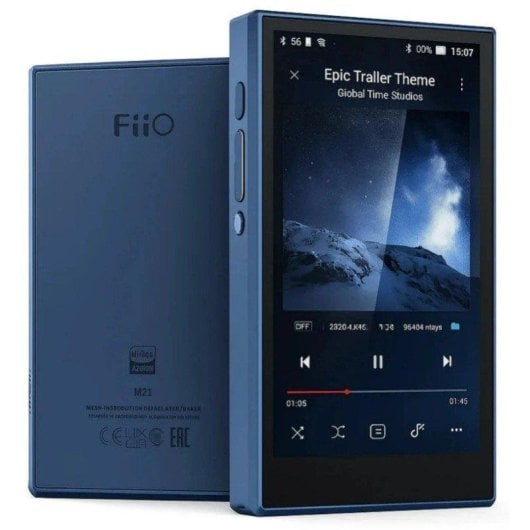 Lecteur Hi-Res Fiio M21 Android 13 Snapdragon 680 Quad DAC 950mW