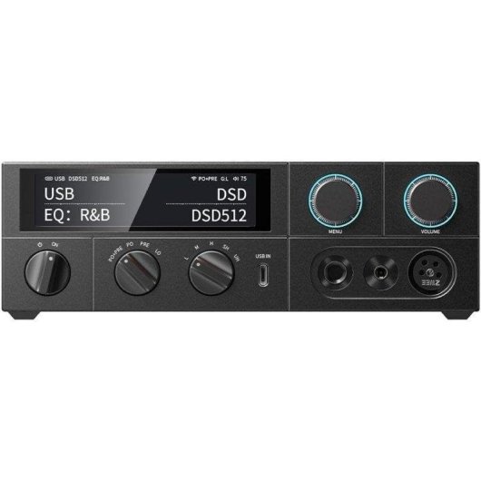 Amplificateur Fiio K15 3000mW Bluetooth 5.1 WiFi USB-A USB-C Écran tactile