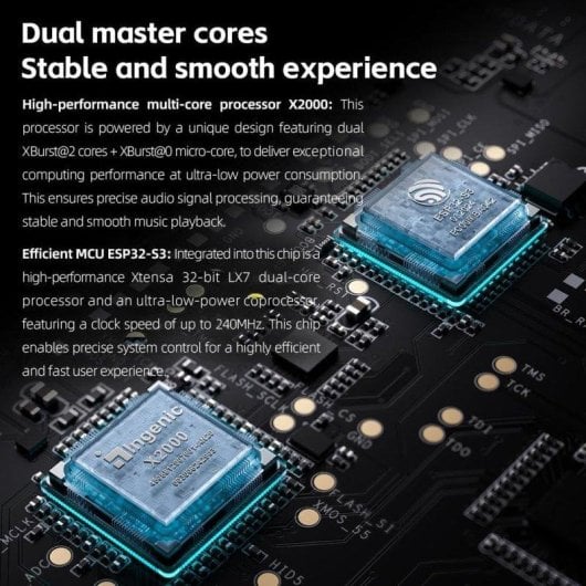 FiiO K15 DAC Amplificateur de bureau HiFi Double AKM4497S Classe AB 3000mW x2 Écran 3,93" Noir