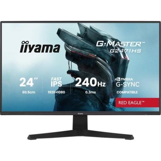 Monitor iiyama G-MASTER G2471HS-B1 23.8" FullHD 240Hz Fast IPS G-SYNC HDR10 0.3ms