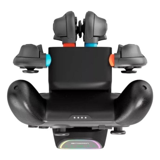 NACON SWITCHNEWCHARGERPRO Support de recharge Nintendo Switch 2 Noir/Rouge