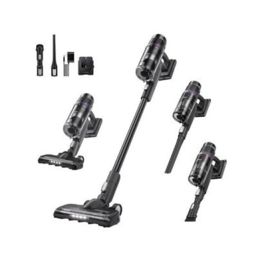 Aspirador Sem Fio Eureka NEC520BK 200W 50min Autonomia Mão Preto