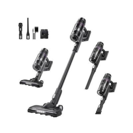 Aspirador sem Fio Eureka NEC520BK 200W 50min Filtro HEPA Capacidade 0,6L