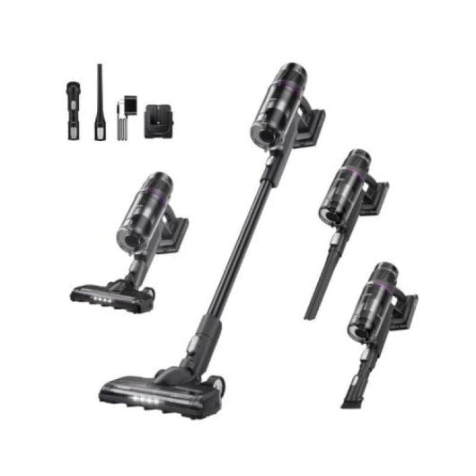 Aspirador Sem Fio Eureka NEC520BK 200W 50min Autonomia Mão Preto