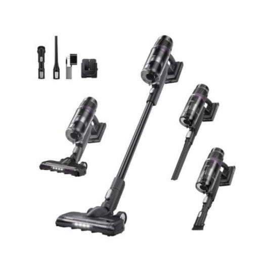 Aspirador sem Fio Eureka NEC520BK 200W 50min Filtro HEPA Capacidade 0,6L