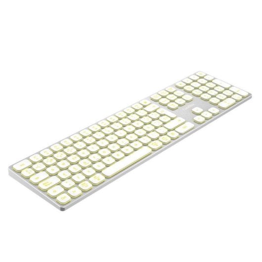 Teclado inalámbrico CoolBox Moonlight Key B431 Layout ES retroiluminado aluminio