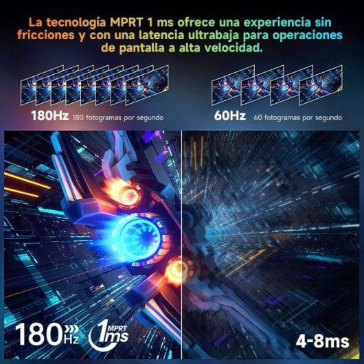 Monitor Vanwin KD2687HS 27" QHD 180Hz Fast IPS FreeSync HDR DisplayHDR 1ms