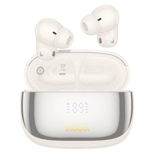 Auricolari Hoco Eq20 Mini Bluetooth 5.4 Wireless con Cancellazione Rumore ANC+ENC, microfono