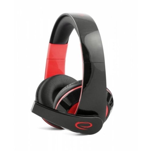 Kopfhörer Esperanza EGH300R kabelgebunden Gaming Stereo Headset Schwarz Rot