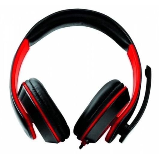 Kopfhörer Esperanza EGH300R kabelgebunden Gaming Stereo Headset Schwarz Rot