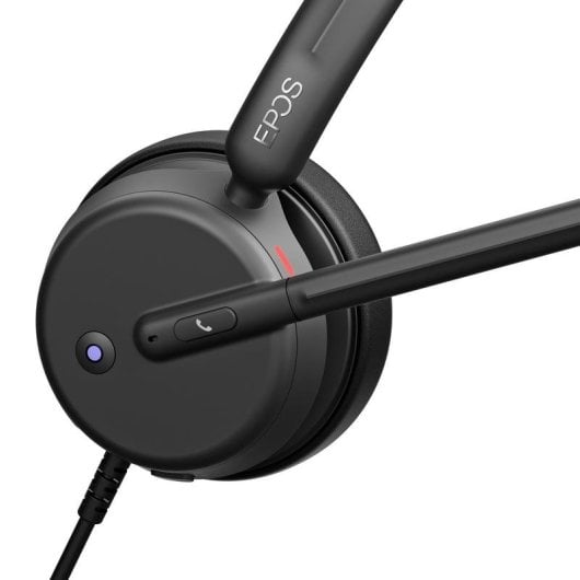 Auriculaires Epos IMPACT 460T filaires USB-C avec annulation de bruit pour appels et musique noirs