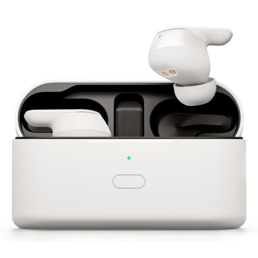 Casque Epos ADAPT E1 True Wireless Bluetooth avec réduction de bruit hybride pour usage professionnel, blanc