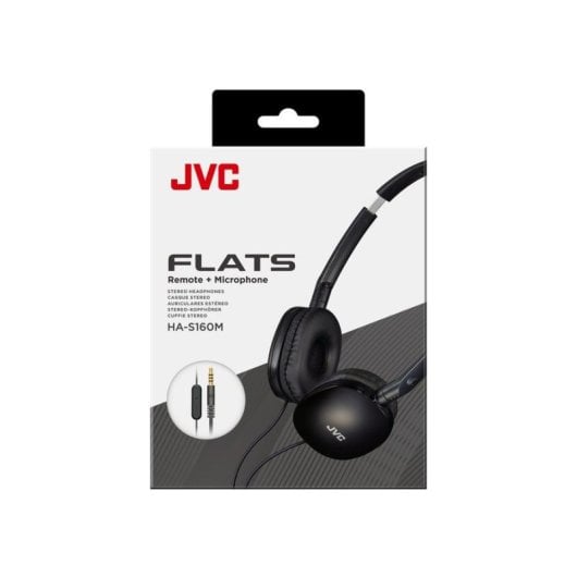 Casque JVC HA-S160M filaire Jack 3,5 mm pour appels et musique Noir