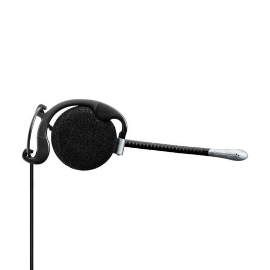 Casque Sennheiser SH 335 filaire pour bureau call center micro Boom réduction de bruit argent