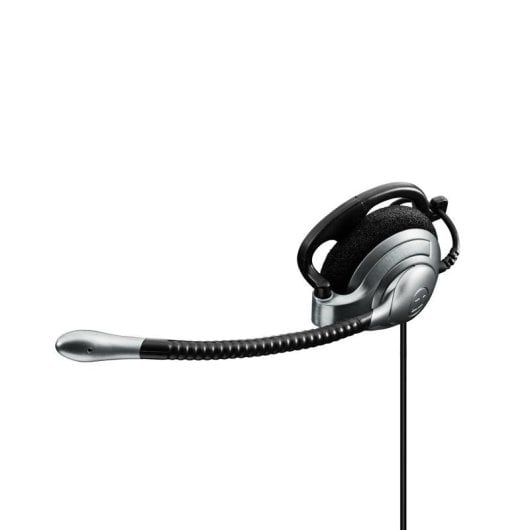 Casque Sennheiser SH 335 filaire pour bureau call center micro Boom réduction de bruit argent