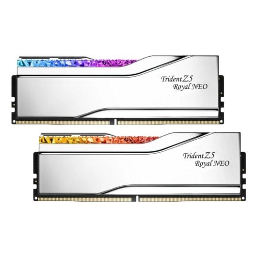 Mémoire RAM G.Skill Trident Z5 Royal Neo F5-6000J3036G32GX2-TR5NS 64GB 2x32GB DDR5 6000MHz CL30 AMD EXPO RGB